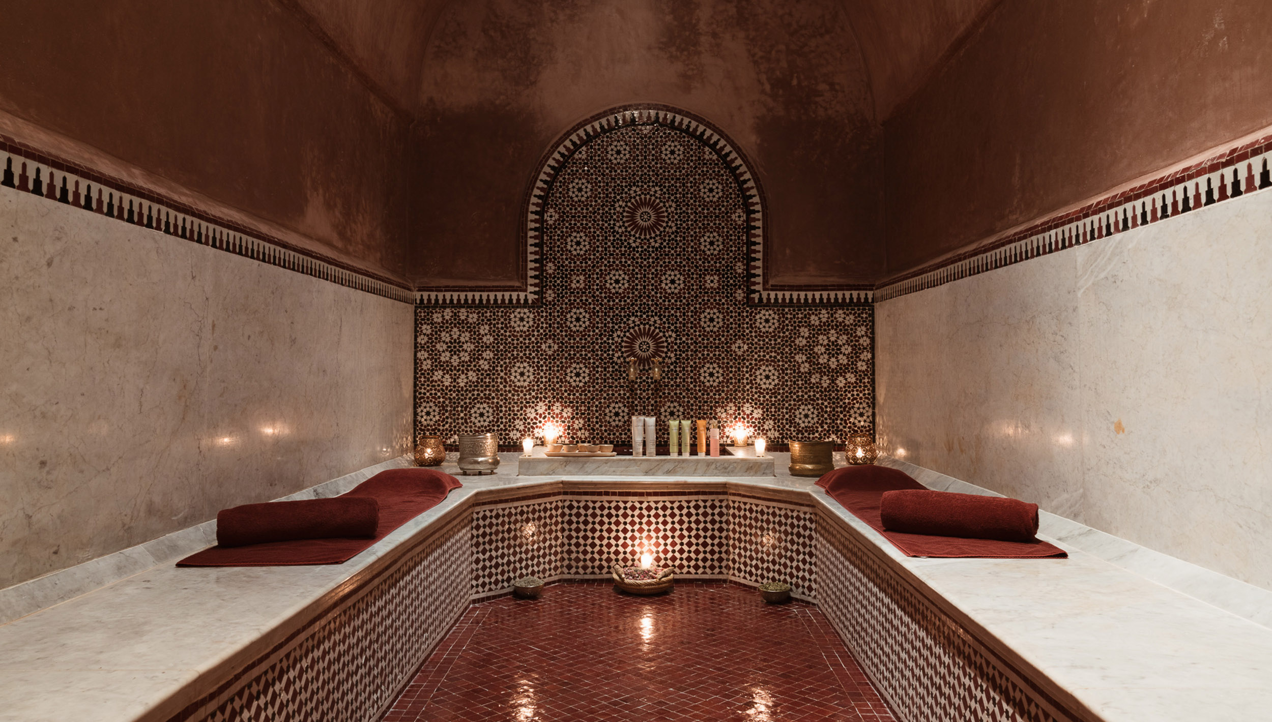 Designs inspired by Arab culture and art in our Chenot Spa Marrkech facilities