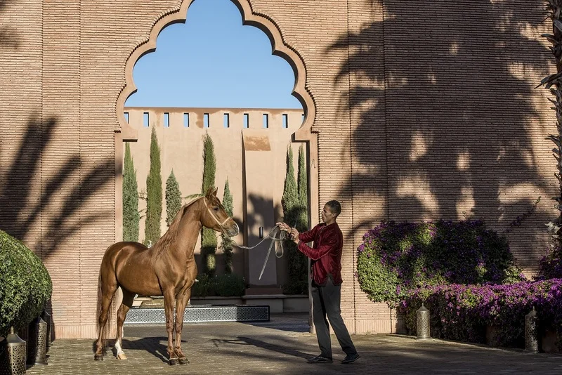 Chenot Spa Marrakech entrance