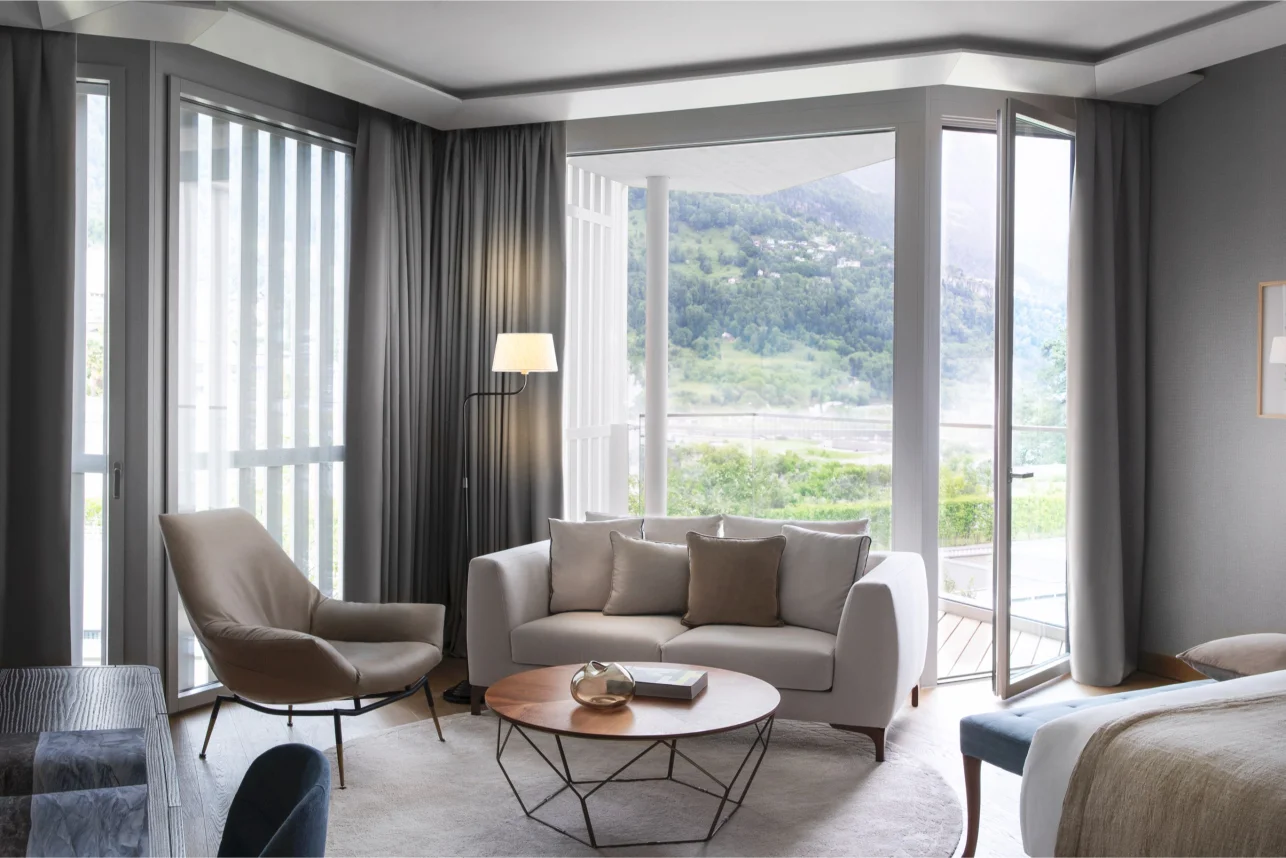 Chenot Palace Weggis - Classic Room - Sofa