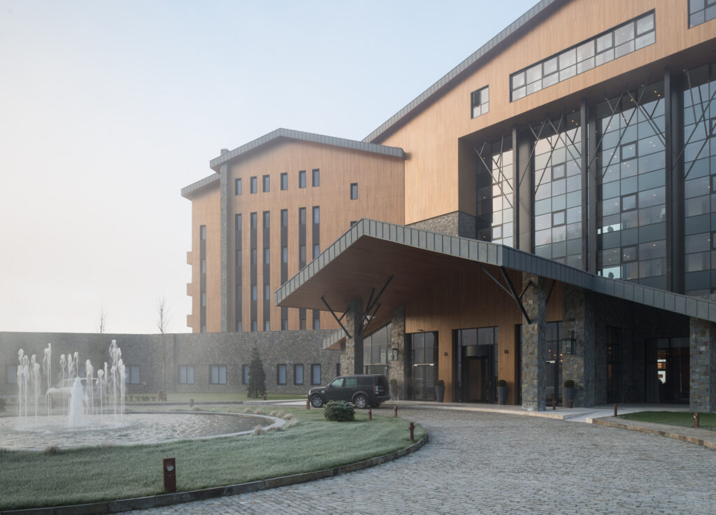 Chenot Palace Gabala Main Entrance