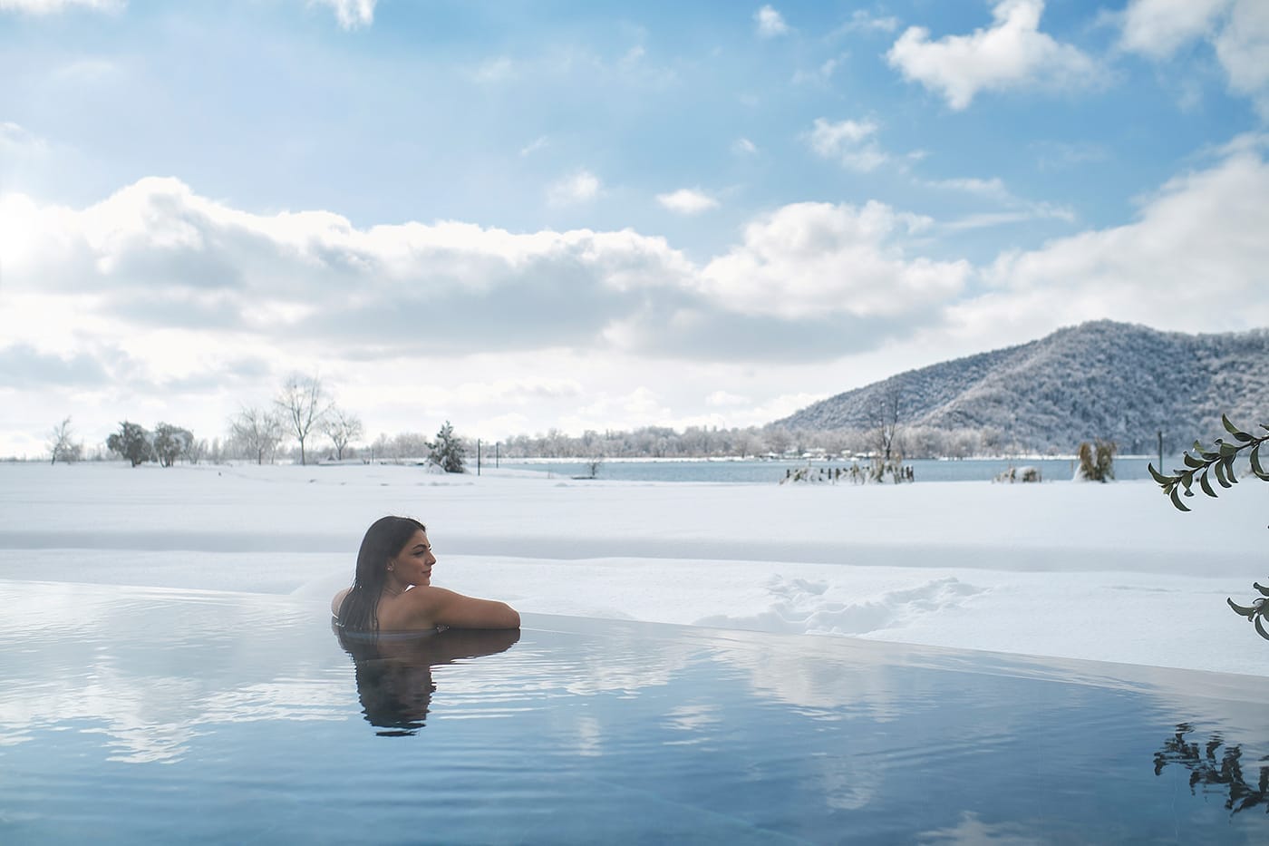 Chenot Palace Gabala - Infinity pool