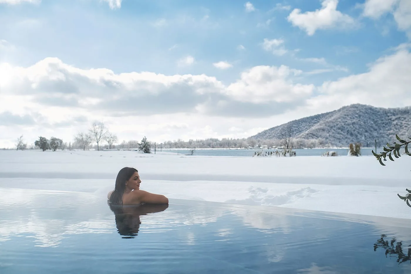 Chenot Palace Gabala - Infinity pool