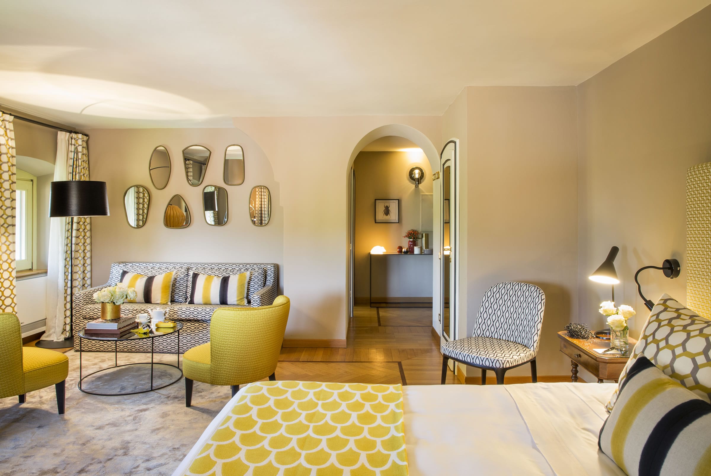 L'Albereta Deluxe Room