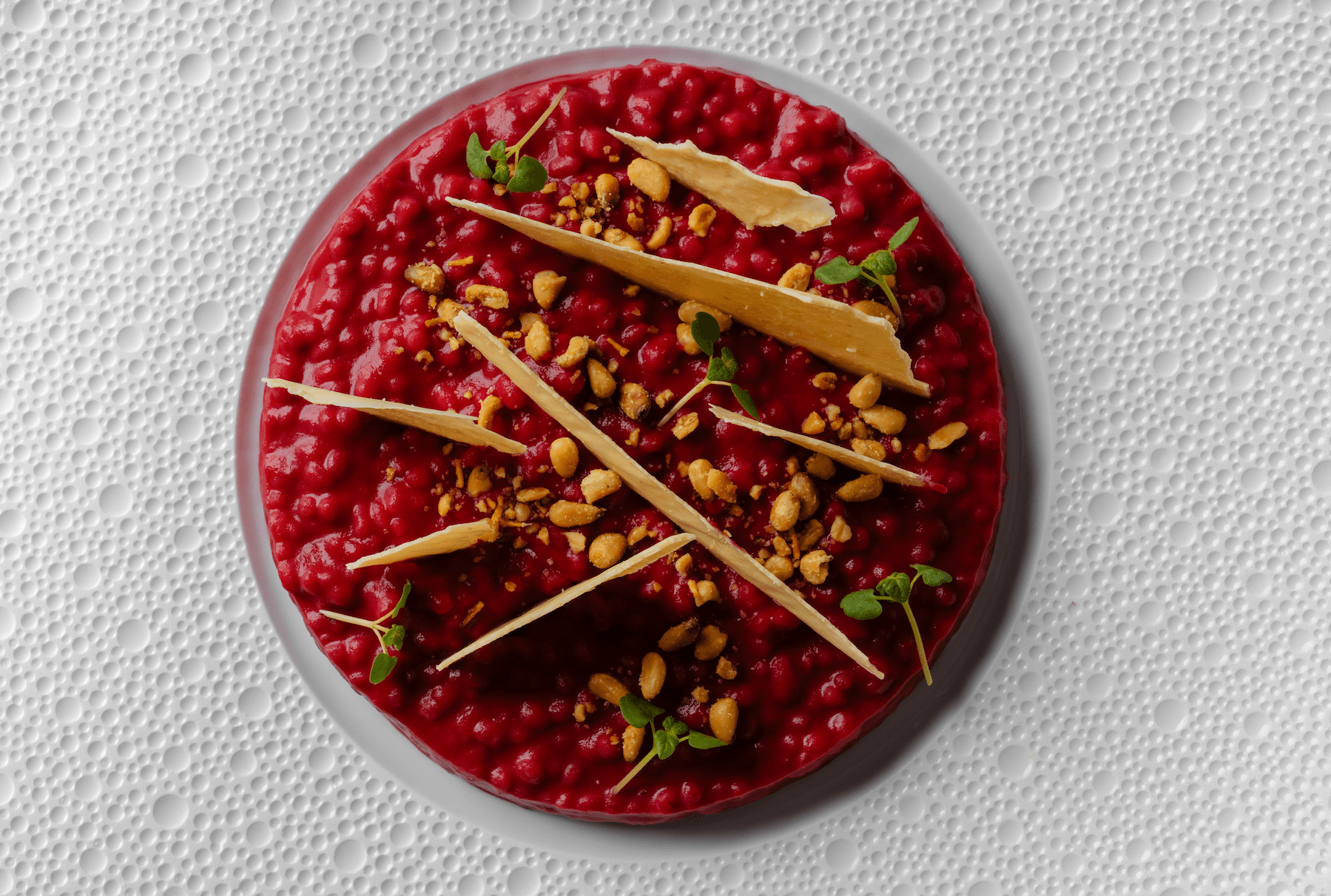 Beetroot risotto