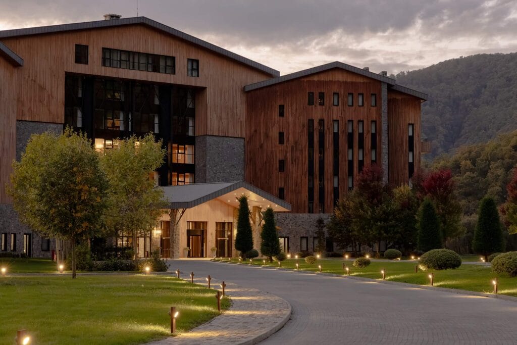 Chenot Palace Gabala in the Spring