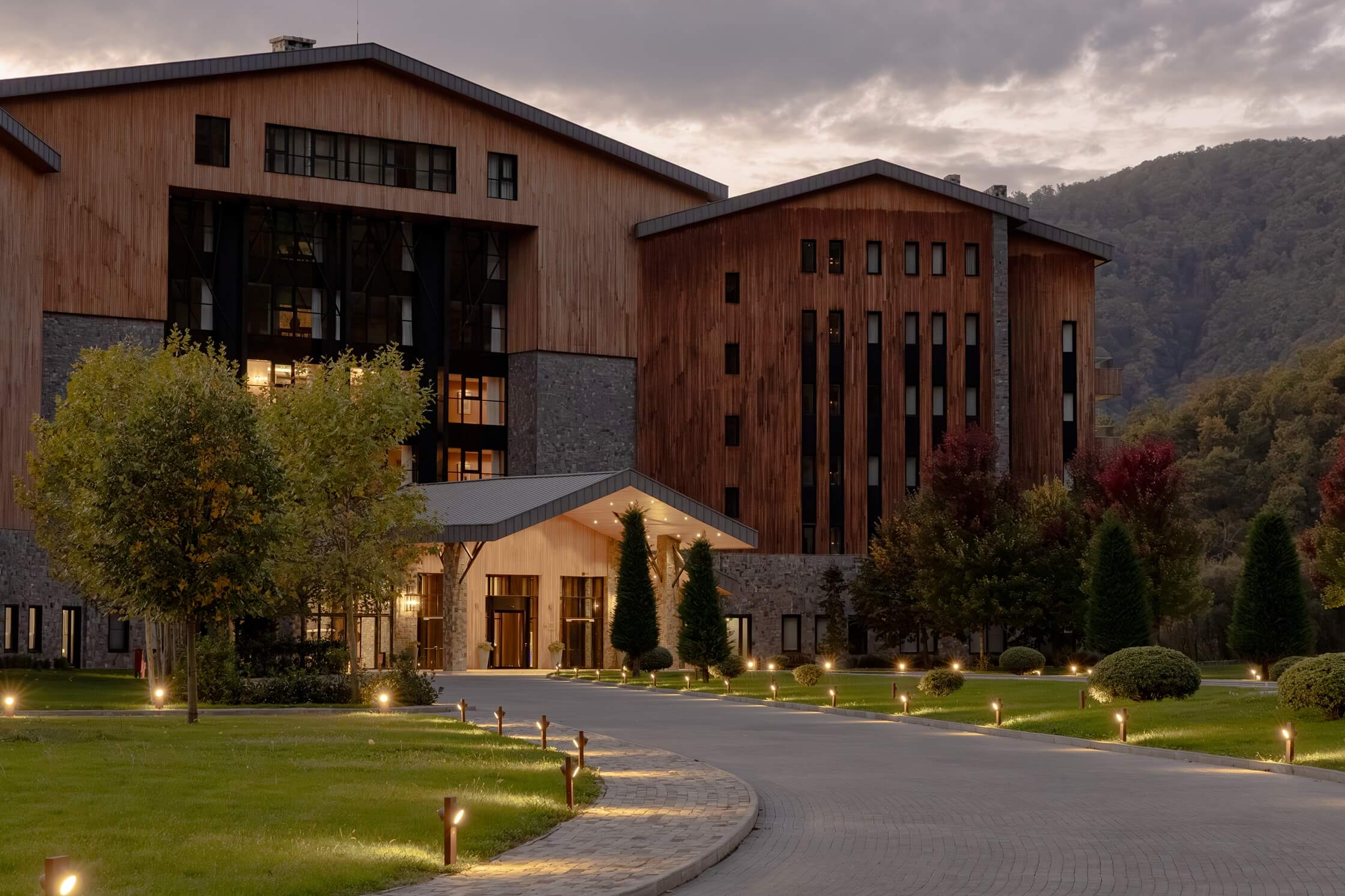 Chenot Palace Gabala in the Spring